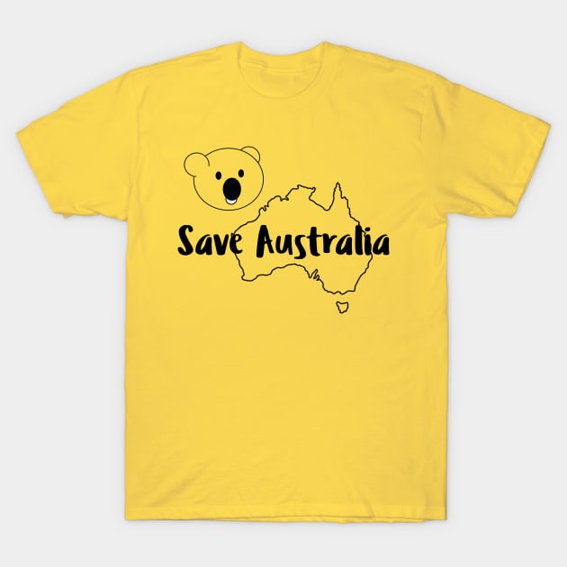 Save Australia 2 T-Shirt by MINNESOTAgirl